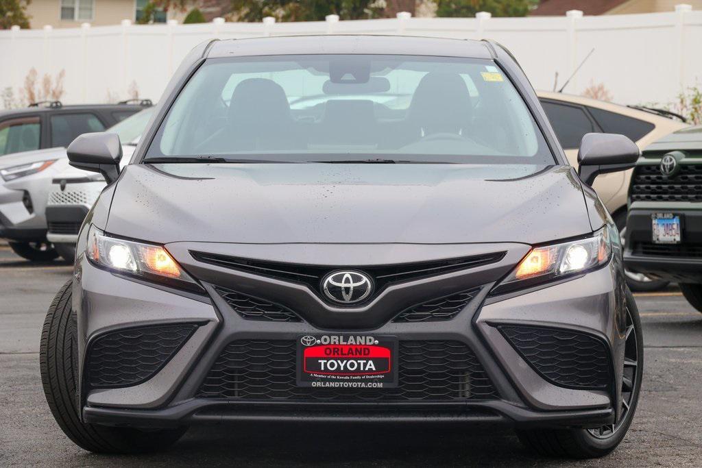 used 2021 Toyota Camry car, priced at $23,498