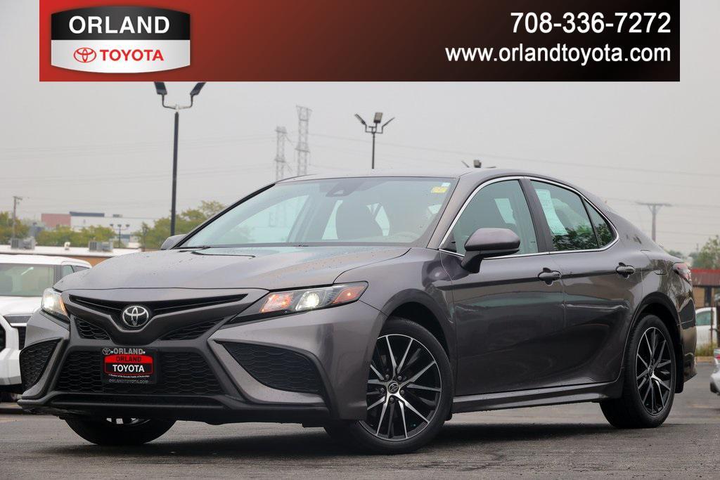 used 2021 Toyota Camry car, priced at $23,498