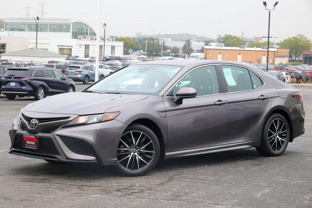 used 2021 Toyota Camry car, priced at $23,498