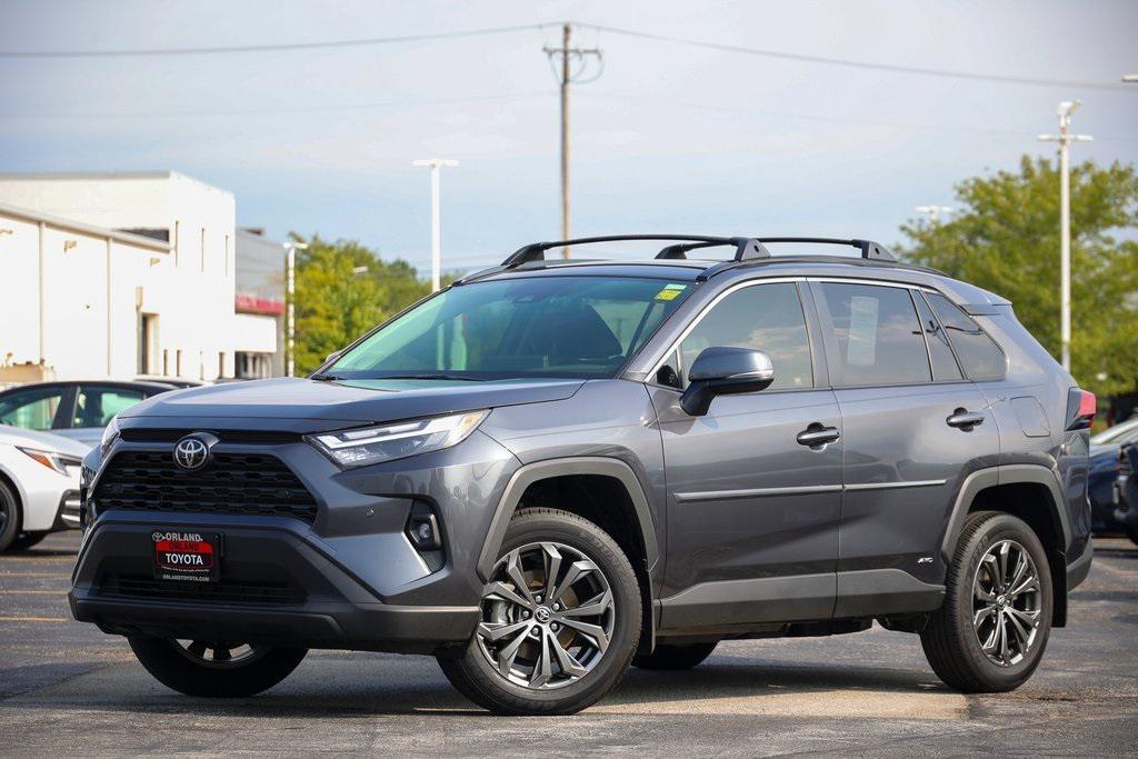 used 2025 Toyota RAV4 Hybrid car, priced at $41,999