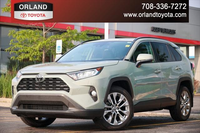 used 2021 Toyota RAV4 car, priced at $35,999
