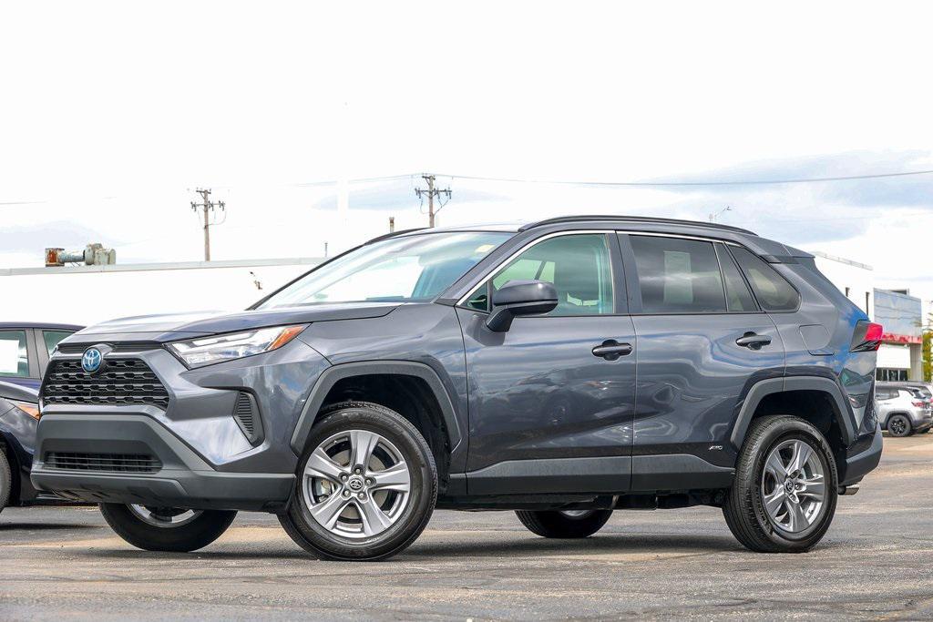used 2023 Toyota RAV4 Hybrid car, priced at $33,999