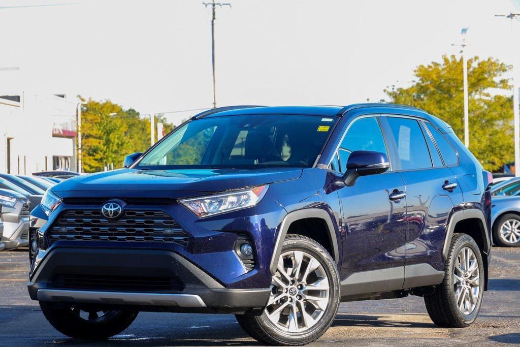 used 2021 Toyota RAV4 car, priced at $33,999