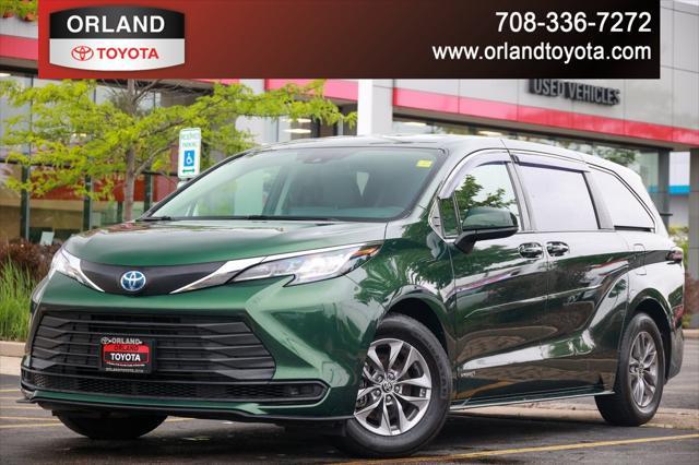 used 2021 Toyota Sienna car, priced at $35,999