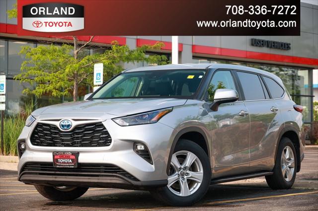 used 2023 Toyota Highlander Hybrid car, priced at $42,999