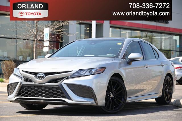 used 2021 Toyota Camry car, priced at $34,999