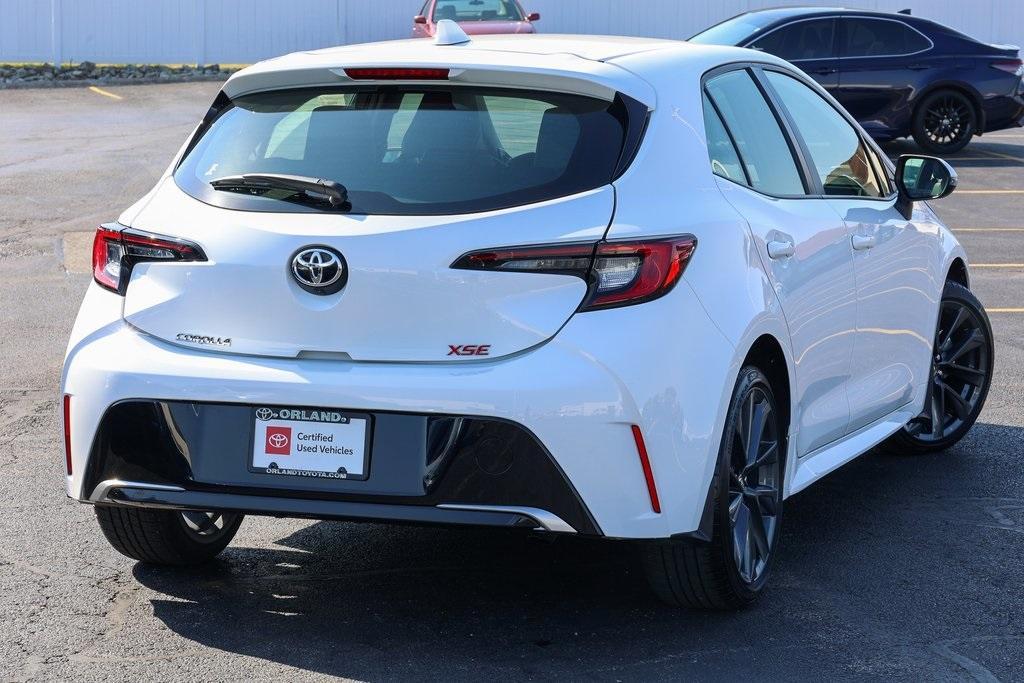 used 2023 Toyota Corolla Hatchback car, priced at $25,999