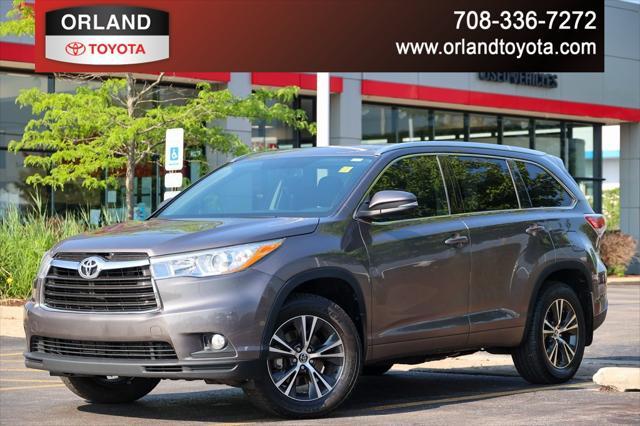 used 2016 Toyota Highlander car, priced at $18,999