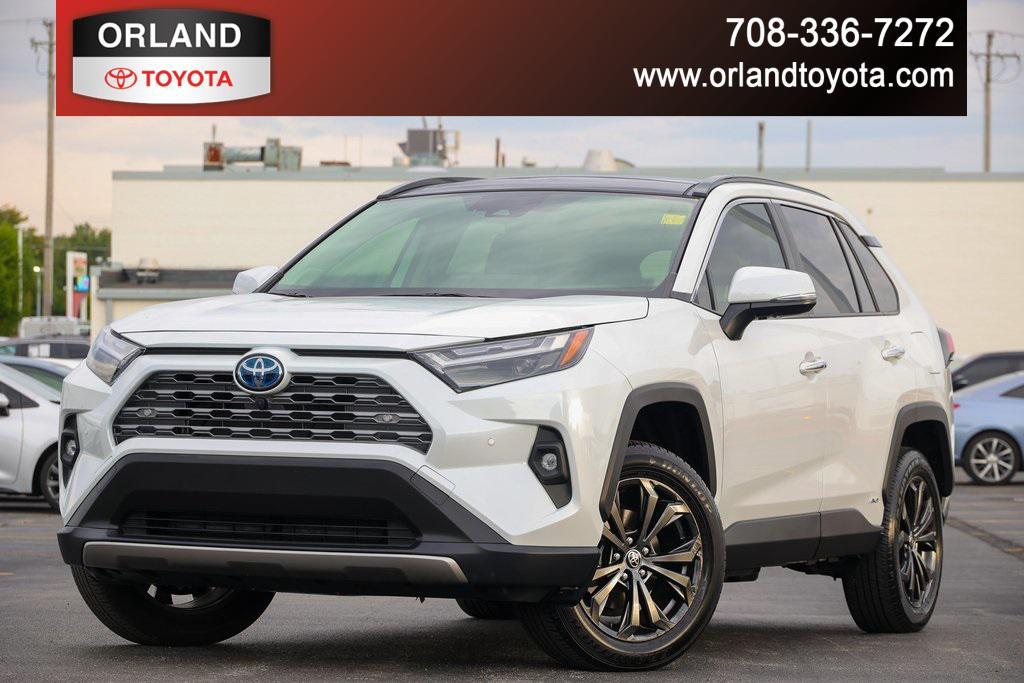 used 2024 Toyota RAV4 Hybrid car, priced at $42,699
