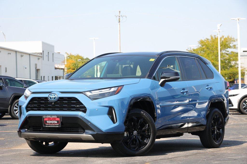 used 2022 Toyota RAV4 Hybrid car, priced at $43,999