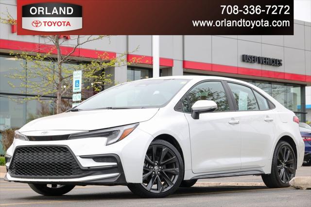 used 2023 Toyota Corolla car, priced at $25,499