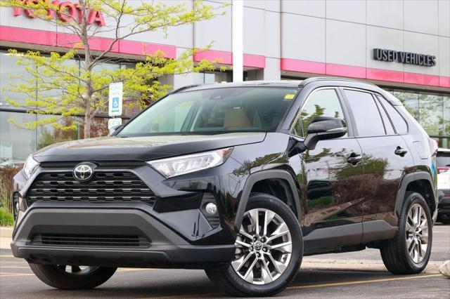 used 2021 Toyota RAV4 car, priced at $36,999
