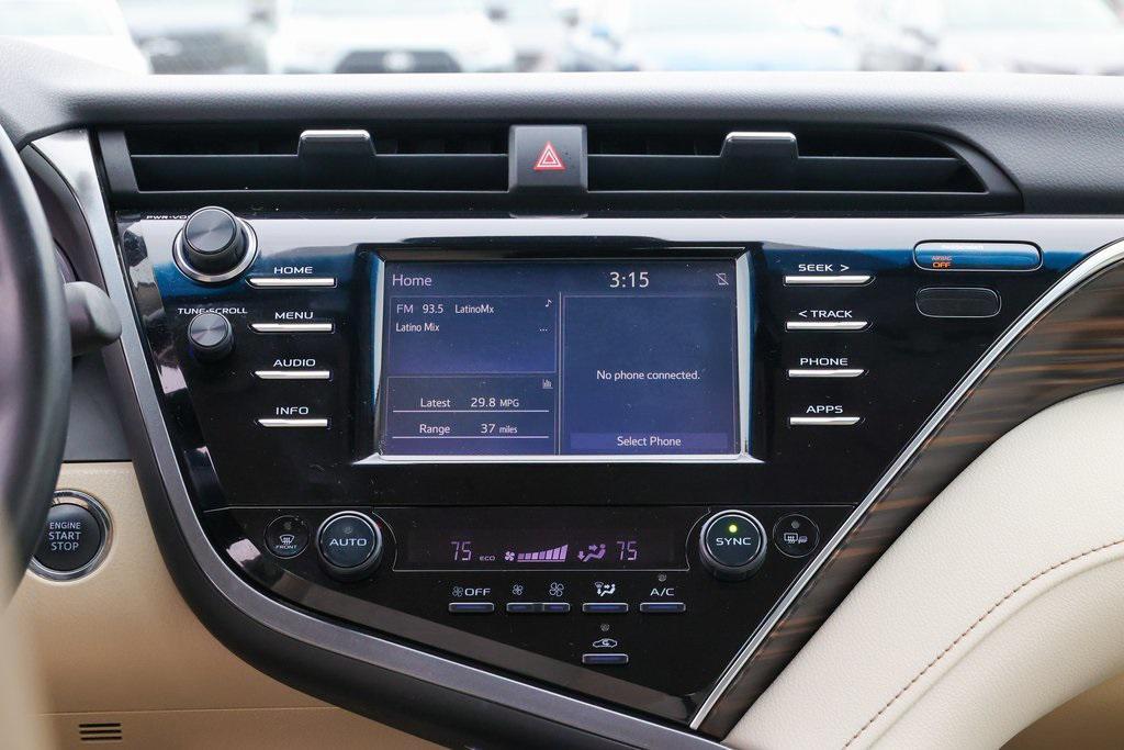 used 2018 Toyota Camry car, priced at $27,999