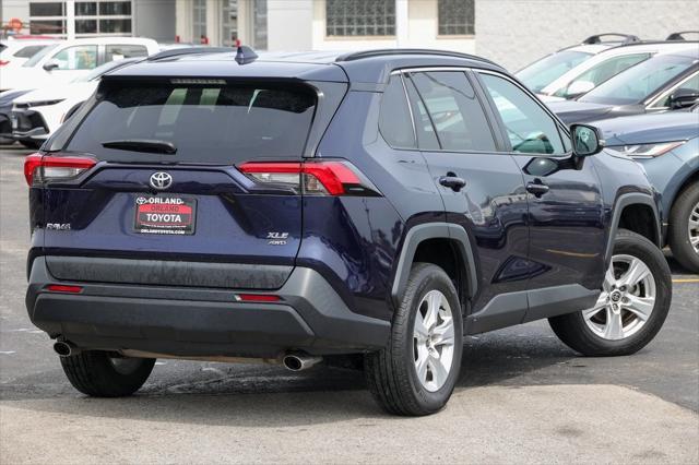 used 2021 Toyota RAV4 car, priced at $27,499