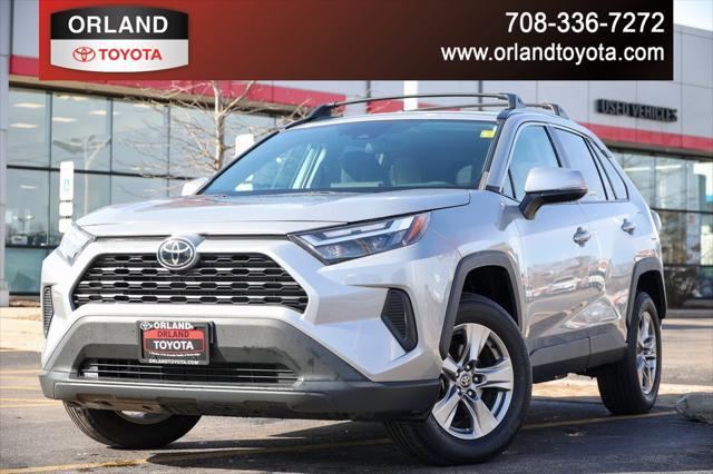 used 2022 Toyota RAV4 car, priced at $31,499