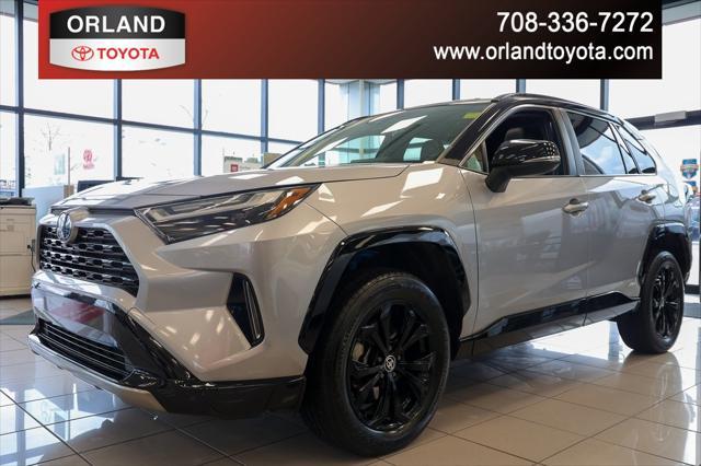 used 2023 Toyota RAV4 Hybrid car, priced at $38,499