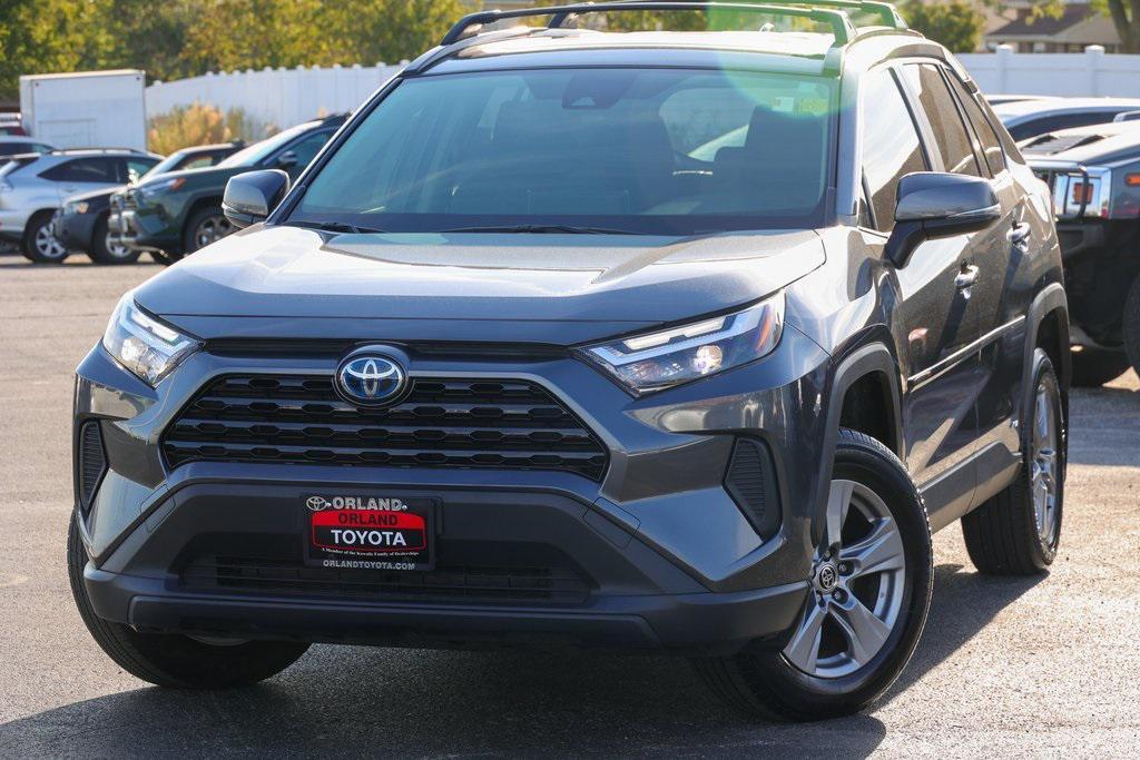 used 2023 Toyota RAV4 Hybrid car, priced at $35,999