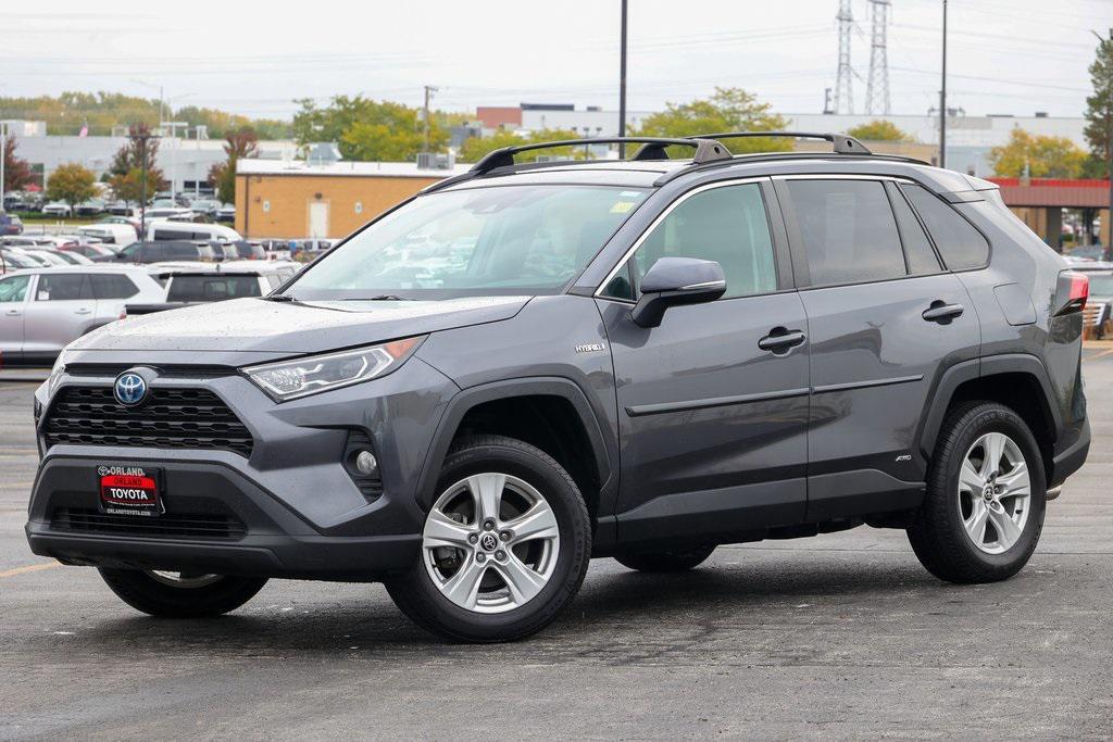 used 2021 Toyota RAV4 Hybrid car, priced at $32,499