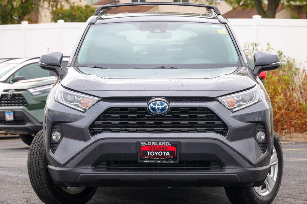 used 2021 Toyota RAV4 Hybrid car, priced at $32,499