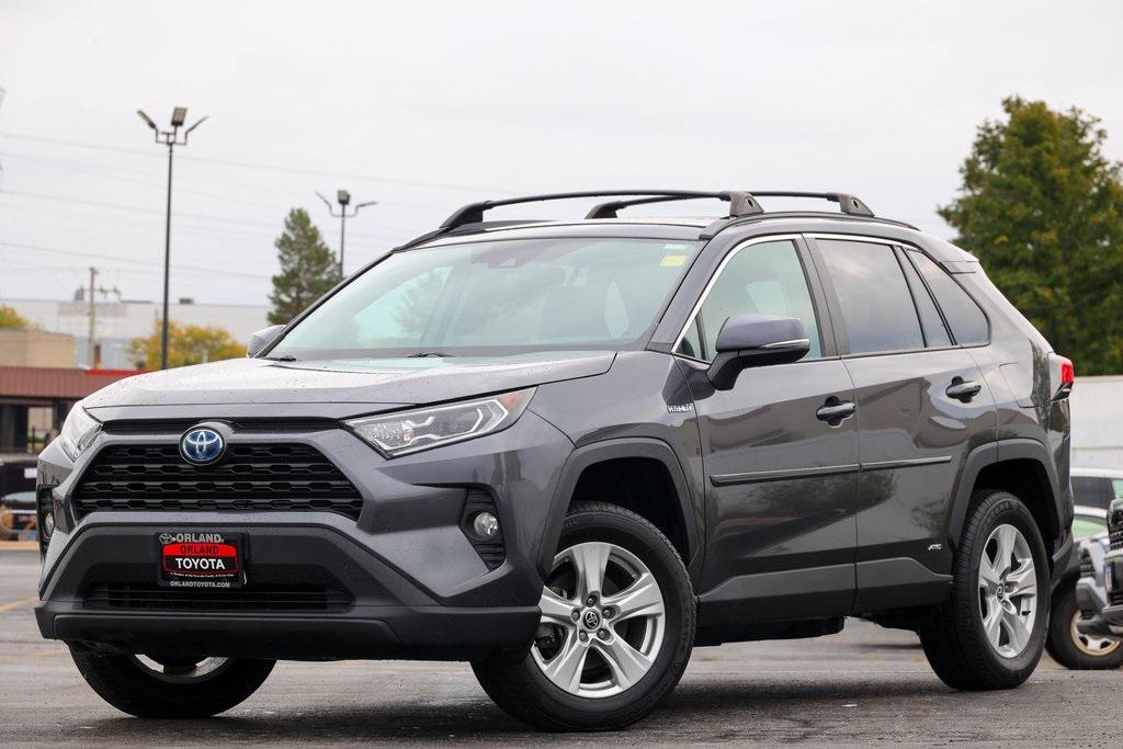 used 2021 Toyota RAV4 Hybrid car, priced at $32,499