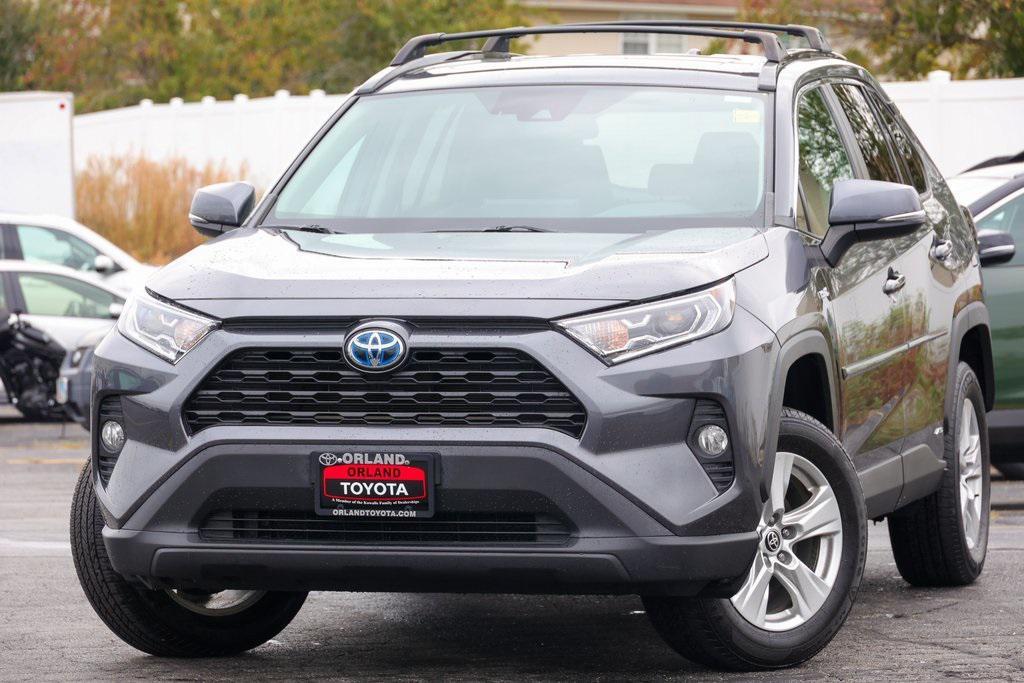 used 2021 Toyota RAV4 Hybrid car, priced at $32,499