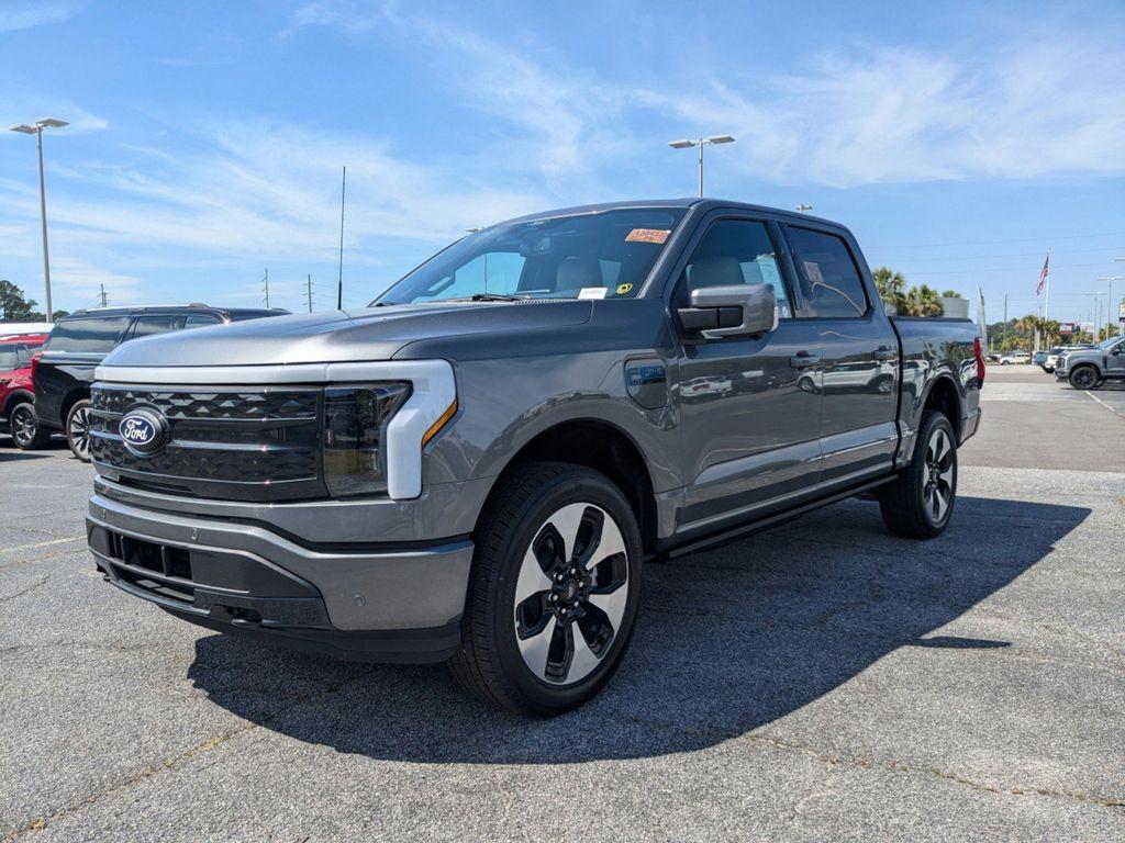 new 2025 Ford F-150 Lightning car, priced at $84,265