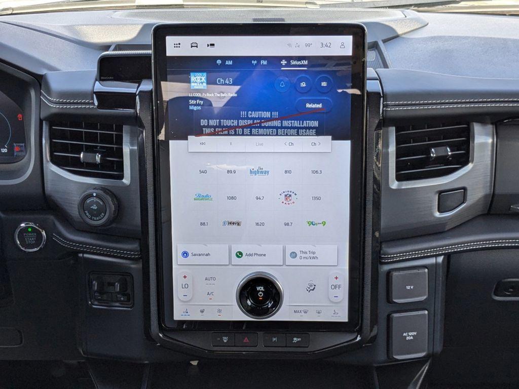 new 2025 Ford F-150 Lightning car, priced at $84,265
