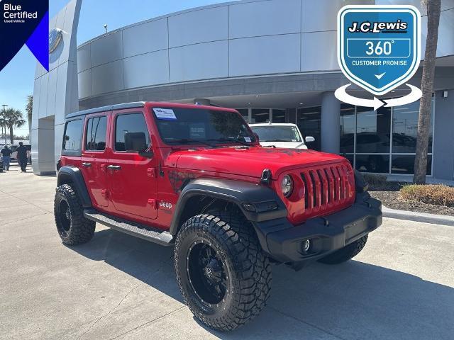 used 2020 Jeep Wrangler Unlimited car, priced at $27,000