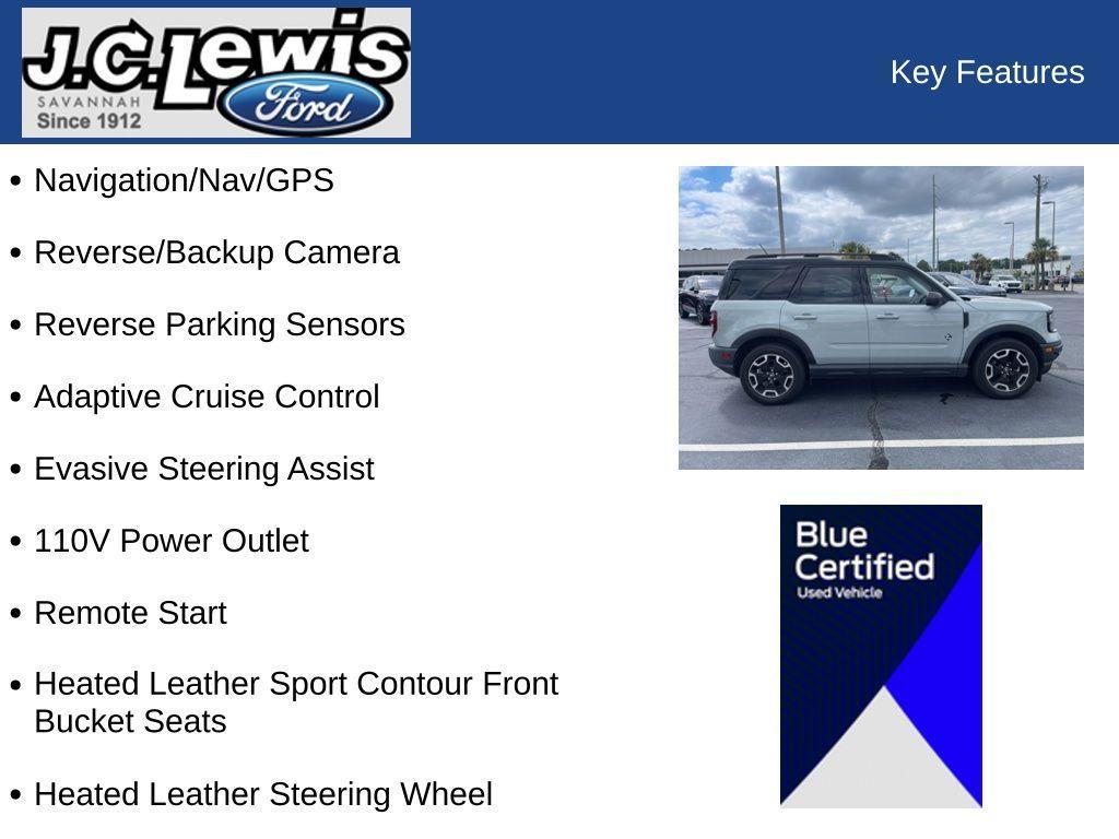 used 2021 Ford Bronco Sport car, priced at $24,900