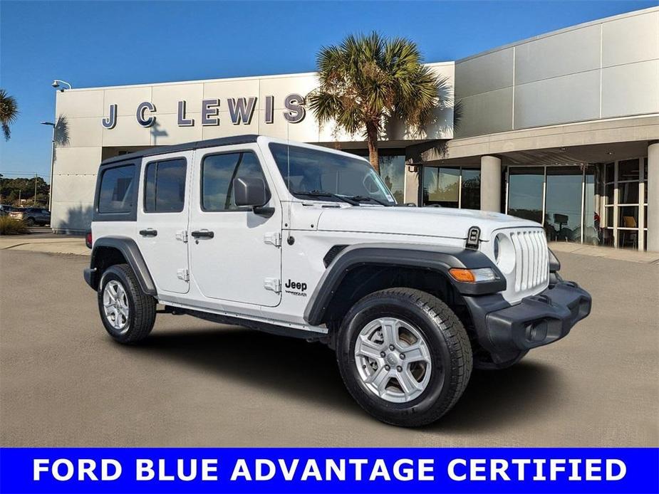 used 2022 Jeep Wrangler Unlimited car, priced at $32,500