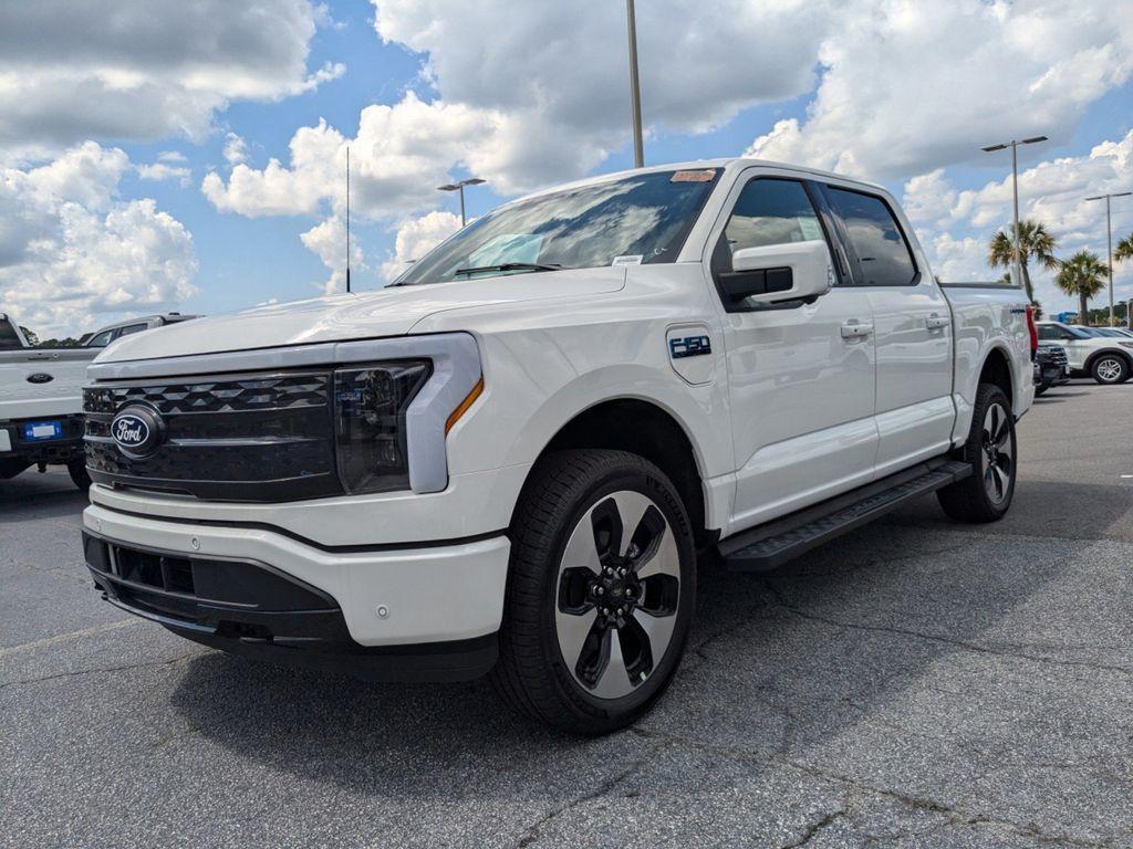 new 2025 Ford F-150 Lightning car, priced at $84,860