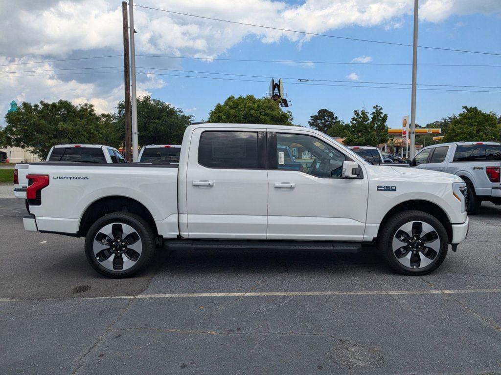new 2025 Ford F-150 Lightning car, priced at $84,860