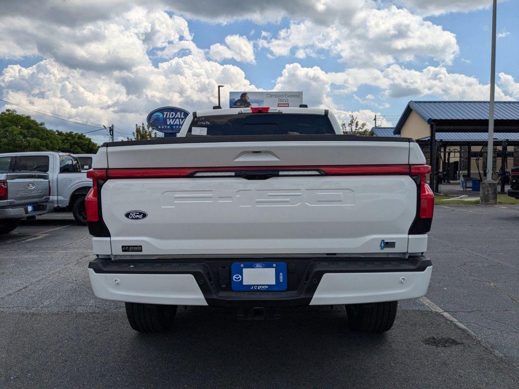 new 2025 Ford F-150 Lightning car, priced at $84,860