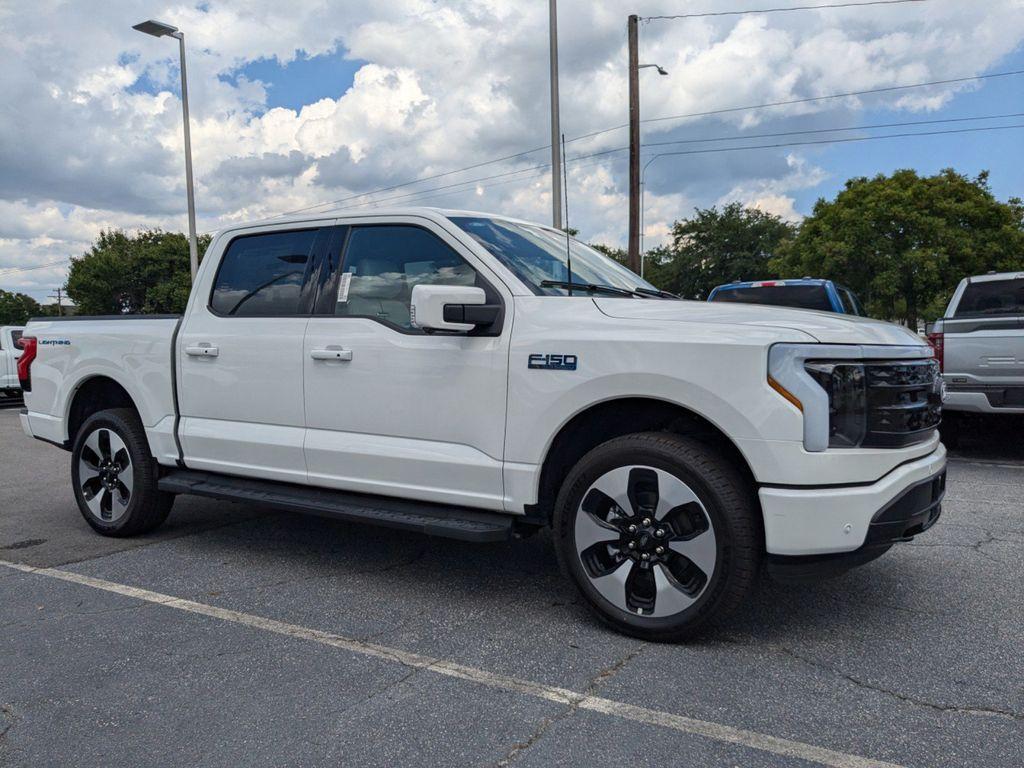 new 2025 Ford F-150 Lightning car, priced at $84,860