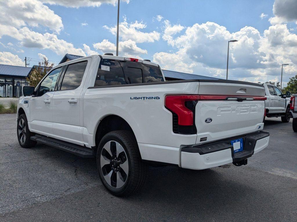 new 2025 Ford F-150 Lightning car, priced at $84,860