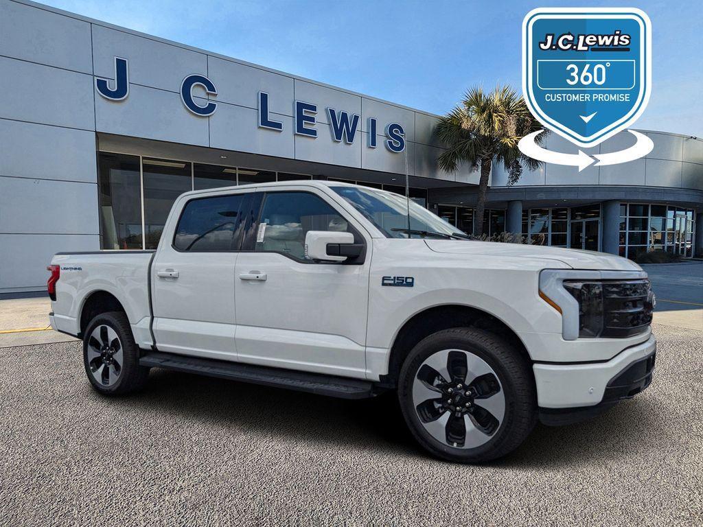 new 2025 Ford F-150 Lightning car, priced at $84,860