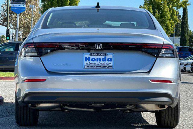 new 2025 Honda Accord car, priced at $30,092