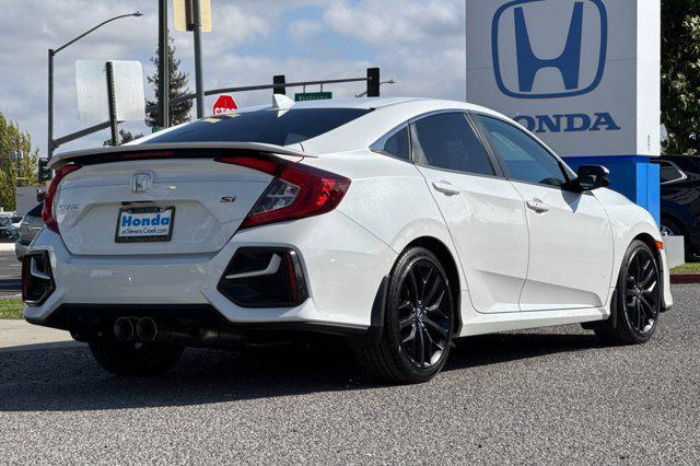 used 2020 Honda Civic Si car, priced at $26,777