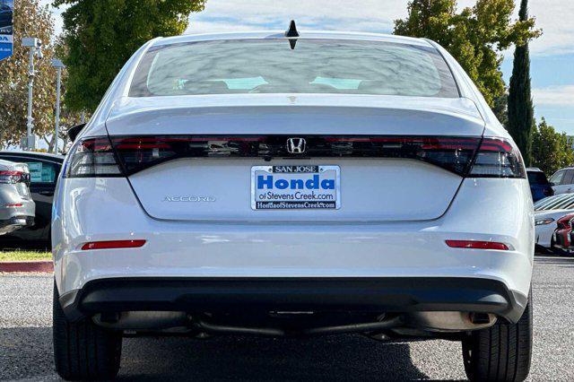 new 2025 Honda Accord car, priced at $31,091