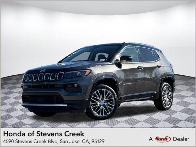 used 2022 Jeep Compass car, priced at $19,596