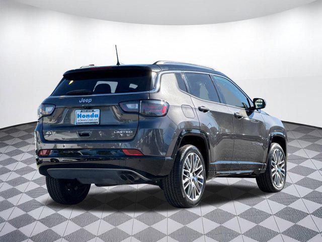 used 2022 Jeep Compass car, priced at $19,596