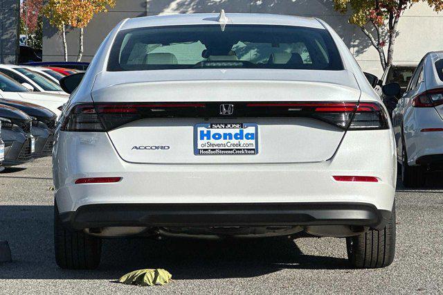 new 2024 Honda Accord car, priced at $28,391