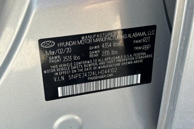 used 2020 Hyundai Sonata car, priced at $15,396