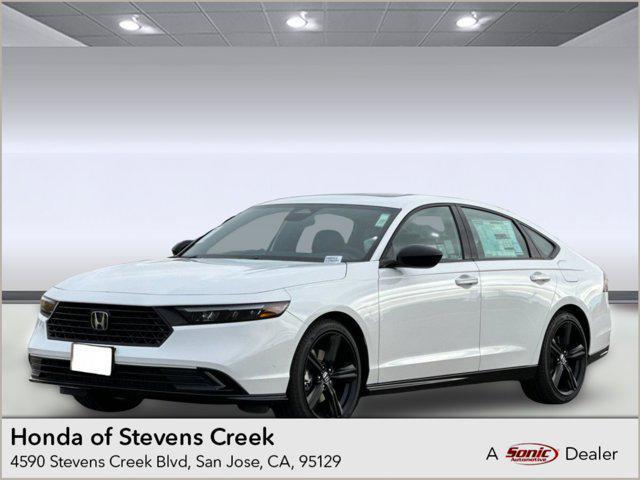 new 2025 Honda Accord Hybrid car, priced at $35,981