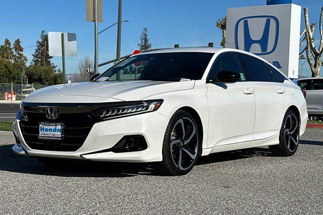 used 2021 Honda Accord car, priced at $24,999