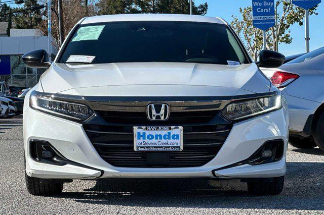 used 2021 Honda Accord car, priced at $24,999