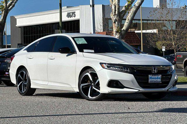 used 2021 Honda Accord car, priced at $24,999