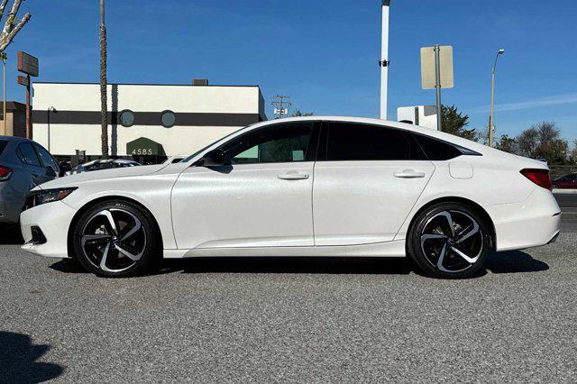 used 2021 Honda Accord car, priced at $24,999