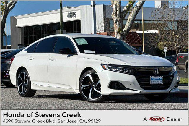 used 2021 Honda Accord car, priced at $24,999