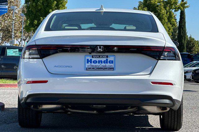 new 2025 Honda Accord car, priced at $28,791